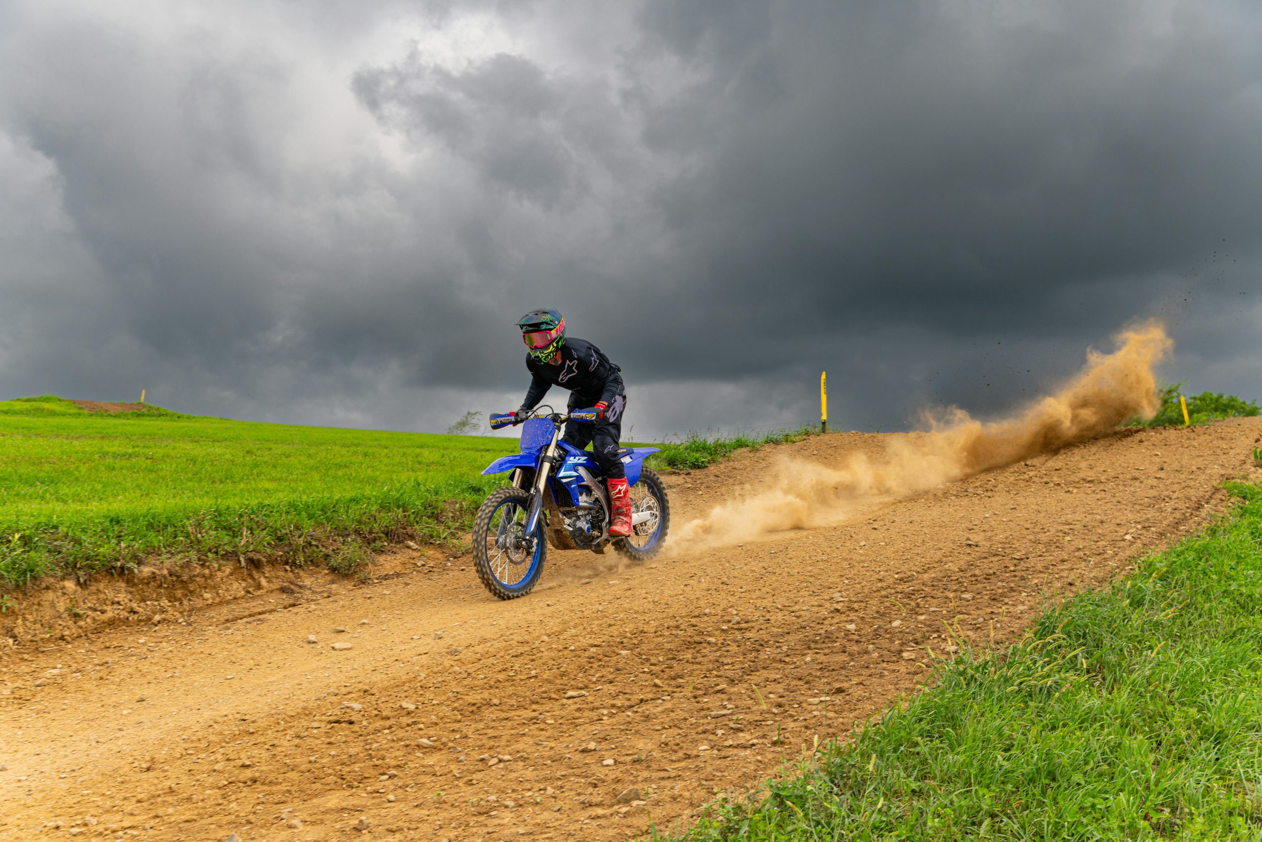 Dirt bike CRZ guide sécurisé pilotage