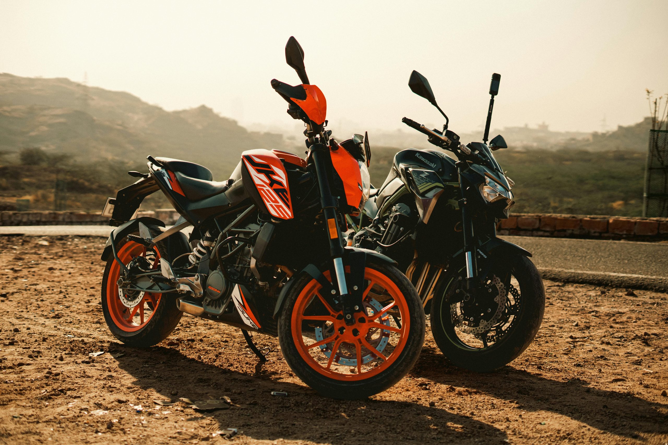 Dirt bike double sortie gain puissance