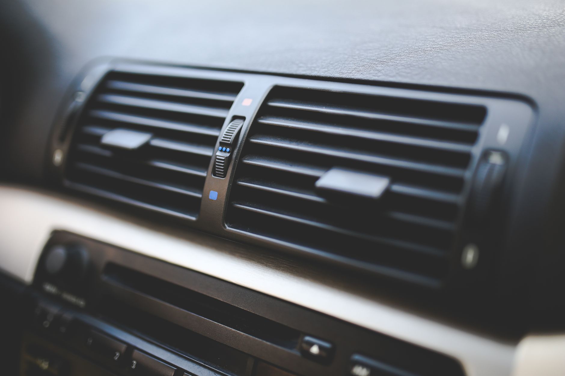 Réglage de la climatisation dans une voiture