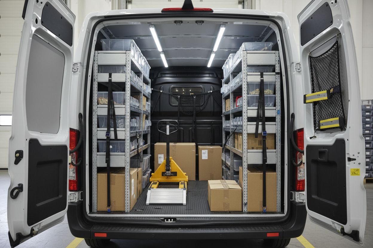 Aménager un utilitaire pour transporter du volume